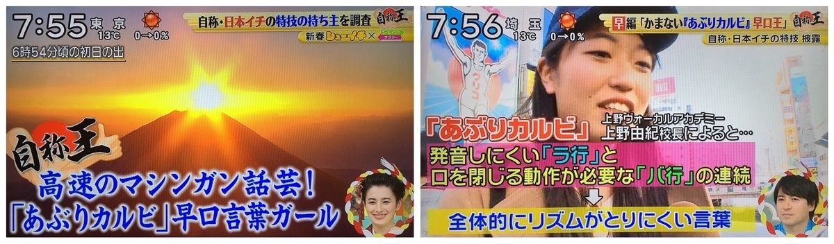 ボーカルスクール有名ボイストレーニング講師上野由紀テレビ番組ズームイン！！サタデー出演ボイトレ教室東京上野ヴォーカルアカデミー